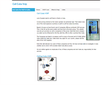 Tablet Screenshot of callcuba.e-datalink.net