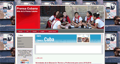 Desktop Screenshot of prensacubana.e-datalink.net